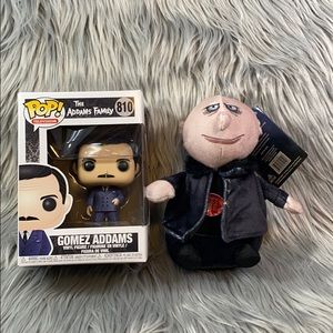 The Addams family squeezer fester and pop Gomez